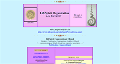 Desktop Screenshot of lifespirit.org