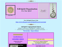 Tablet Screenshot of lifespirit.org